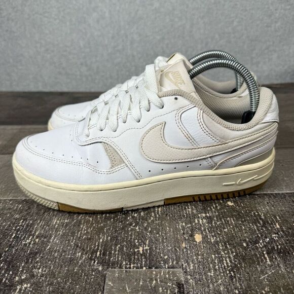 Nike Womens Size 8 Gamma Force DX9176-103 White Casual Shoes Sneakers - Picture 2 of 8